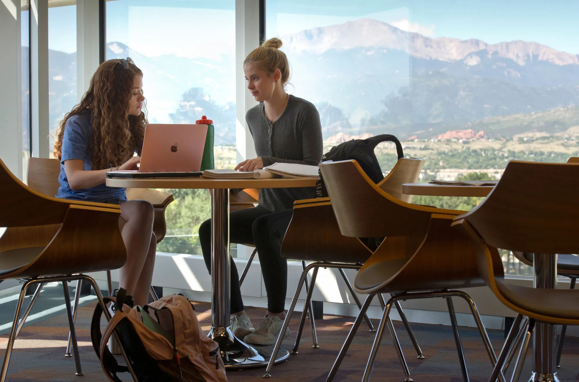 Students on UCCS Campus